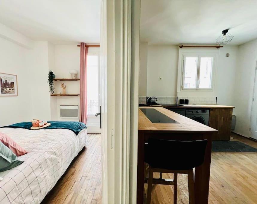 Joli Appartement A 15Min Des Champs Elysee Saint-Ouen  Exterior foto